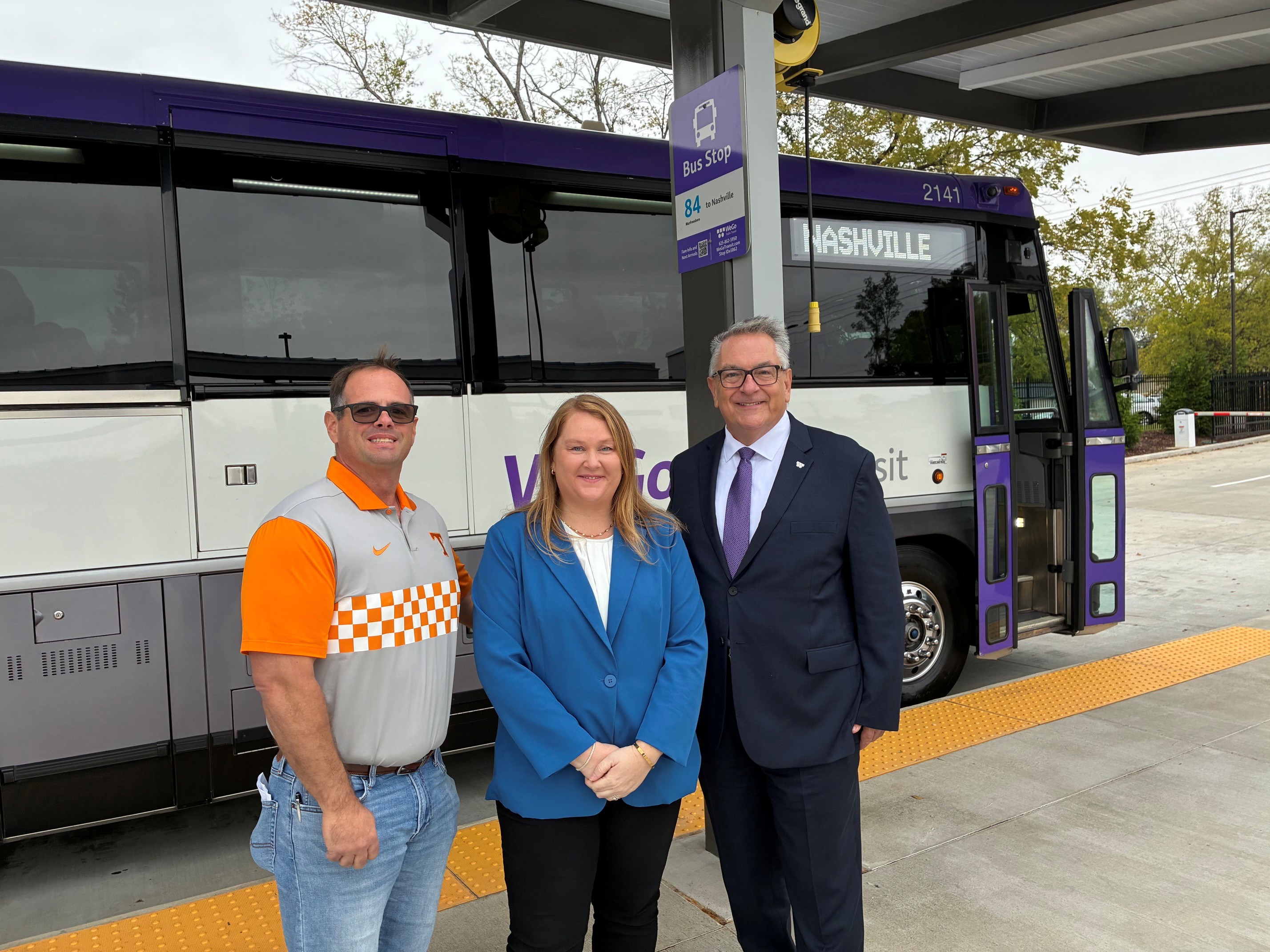 Murfreesboro_Park_and_Ride_opening