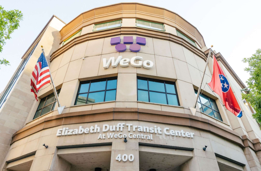 Elizabeth Duff Transit Center at WeGo Central