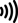 Symbol for contactless debit and credit card payments